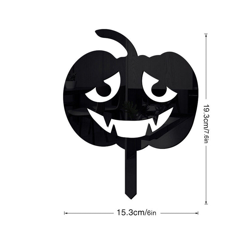 Halloween Acrylic Plugin Art Sculpture Pumpkin Insert Lawn for Outdoor Cour