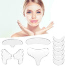 11Pcs Silicone Anti Pad Patches For Face Eye Forehead Reusable Y8C4