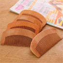 Tool Anti-Static Mustaches Brush Beard Hair Comb Fine Coarse Teeth Peach Wood