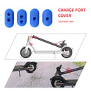 4pcs Battery Charging Port Dust Plug Case for M365 Pro Electric Scooter Newly