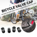4pcs/set Aluminum Alloy Bicycle Tires Valves Caps Waterproof Air Tyres Nozzle Co