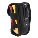 Portable Mini Golf Ball Holder Bag SBR Neoprene Hip Bag w/4Tees + 2 Ball