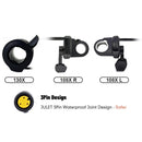 20X Bike Half Twist Throttle Grip 22.2mm with Cable for Electric Bike E-bike,`