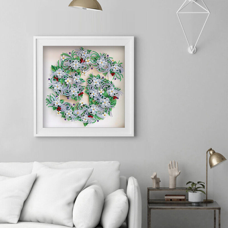 Diamond Painting 5D DIY Flower Partial Special Drill Rhinestone Kit (HB219)