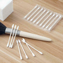 10 Pcs Cotton Swab Makeup Applicator Brush Stick Eyelash Tools W7N7