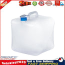 Collapsible Water Container Outdoor Hiking Fishing Camping Water Bag (10L) Newly