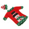 Christmas Wine Bottle Cover Champagne Bottle Decorative Hat Set (Snowman)