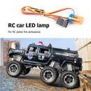LED Flashing RC Light RC Firefighting Ambulance Car Alarming Lamp Accessories