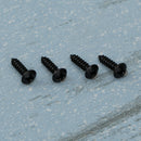 50pcs Acoustic Guitar Electric Guitar Electric Bass Panel Screw (Black) Newly