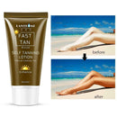 Skin Face Body Self Tanning Streakless Gel Lotion Deep Fast Guaranteed Dry K8P2