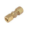 1* 3/16" Brass Compression Fitting Straight Union Connector M0L1 A9T5 N8S2 Z7E6