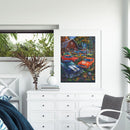 Full Cross Stitch Villa Car 11CT DIY Printed Needlework Embroidery Home Decor