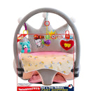 Baby Sofa Support Seat Cover Learning To Sit Chair Case No Filler (Grey) Newly