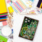 DIY 5D Mosaic Drawing Flower Leaves Notebook Part Special Shape Rhinestone