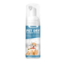 Portable Dog Dry Cleaning Shampoo Deodorant for Pet Outdoor Travel Bath Sup