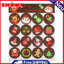 Christmas Self-Adhesive Stickers Xmas Gift Decorative Labels Wedding Party Gifts