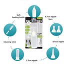Mini Nipple Puppy Replacement Pet Nursing Milk Bottle Pet Feeding Bottle Kits