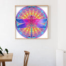 Dragonfly 5D DIY Partial Special Drill Crystal Diamond Painting Home Decor