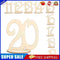10pcs Wooden Wedding Table Number Cards Ornament Craft (Eleven to Twenty)