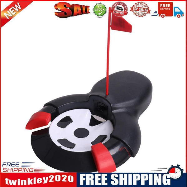 Automatic Golf Ball Returner Putting Cup Indoor Golf Practice Train Device