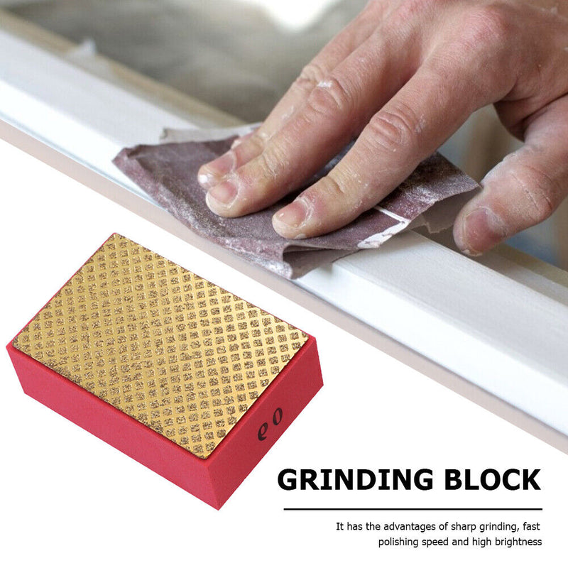 Diamond Hand Polishing Pad Stone Wiper Glass Polishing Grinding Block Marbl