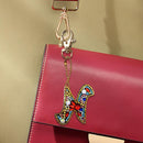DIY Key Chain Diamond Painting Letters Women Bag Keyring Pendant Gift (N) Newly