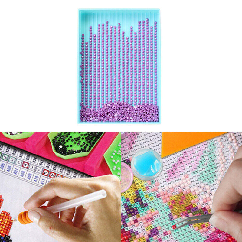 5D Diamond Painting Tools Kit DIY Rhinestones Craft Accessories Set (06) Newly