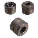 Black Metal Collet Nut Plunge Router Parts 12.7mm Center Diameter 22.5x27mm K4Y6