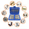 50pcs 75mm Security Screwdriver Bits Torx Hex Slotted Phillips (A)