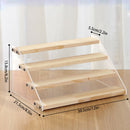 Counter Multipurpose 2/3/4/5-Tier Acrylic Display stand Trapezoid Storage rack