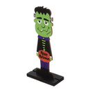 Halloween Wooden Ornaments Desktop Decorations Pumpkin Witch Cartoon Black Cat