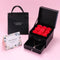 Xmas with Projection Necklace Handmade Eternal Preserved Rose Flower Gift Box