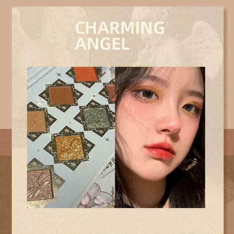 8 Pcs Charm Eyeshadows Glitter Palette Longs lasting Eye Shadows Neon D7Z1 I8T4