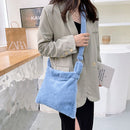 Fashion Women Plush Cherry Print Shoulder Messenger Bag Winter Handbags (D)