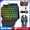 Wired Mechanical Backlit Keyboard RGB Mouse Converter Combo Set for PS4/PS5