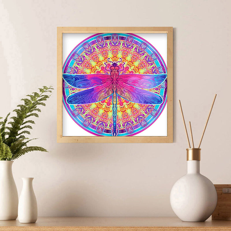 Dragonfly 5D DIY Partial Special Drill Crystal Diamond Painting Home Decor