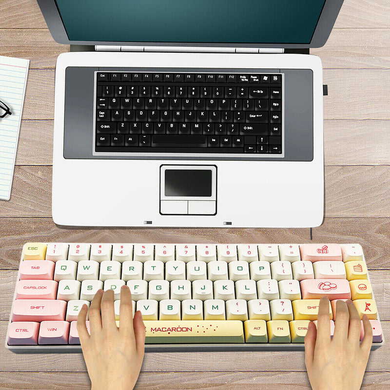 127pcs XDA Height Keycap Mechanical Keyboard Accessories Parts for MX Switches