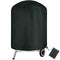 BBQ Grill Cover Barbecue Round Smoker Cover Waterproof Patio Hot For Garden Q0J5