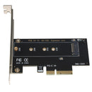 SSU EM2-5001 PCI-E 3.0 X4 to NVMe M.2 NGFF M Key SSD Riser Expansion Card
