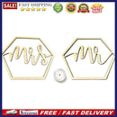2pcs Wood Chair Banner Sign for Wedding Engagement Party Decoration Supplies