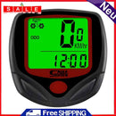 Waterproof Bicycle Computer Wired Odometer Cycling Wired Speedometer Stopwatch