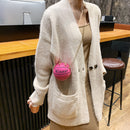 Casual Spherical Shoulder Top-handle Bag Female PU Plush Messenger Chain Clutch
