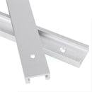 Woodworking Aluminum Slot Miter Track Jig Fixture for Router (White 400mm) Newly