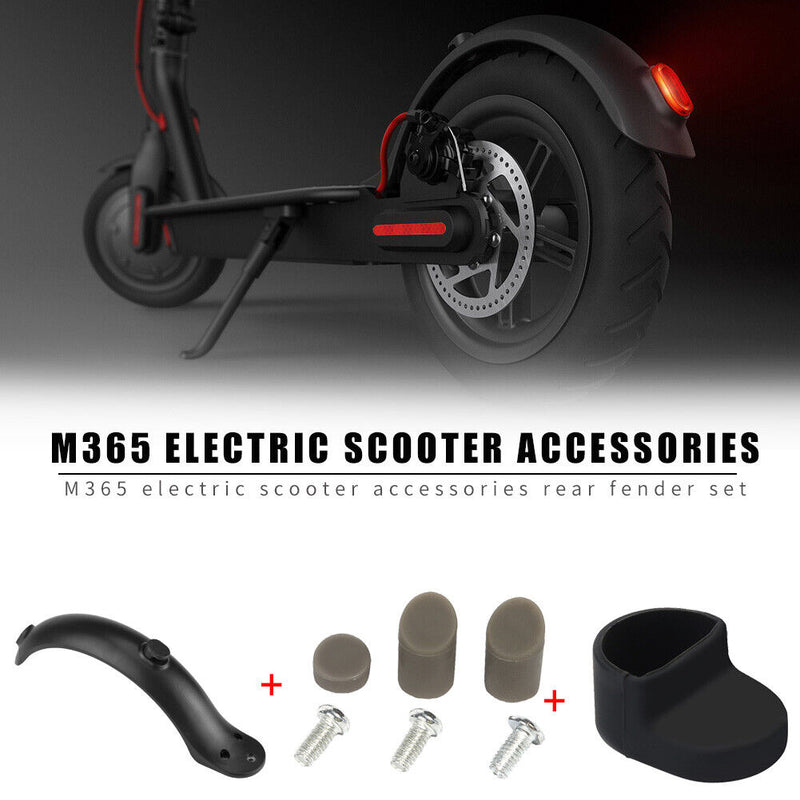 M365 Electric Scooter Accessory Back Mudguard Set Rear Fender Tyre Splash Guard