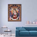 DIY Religion Goddess Rhinestone Picture Part Special Shape Diamond Painting K
