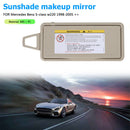 Car Sun Visor Shade Mirror Cover for Benz S-Class W220 (Silica Beige Right)