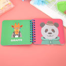 DIY Diamond Painting Animals Shape Drawing Manual Knowledge Card Kids Puzzl