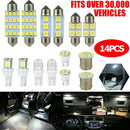 Light Trunk Car Interior Light Inside Bulb Kit Combo LED License Plate Lamp