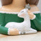 Cartoon Girl Flowerpot Holder Figures Bonsai Pot Vase Home Planter Decorations