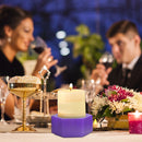 Candle Holder Mold Tealight Candlestick Epoxy Mould for DIY Trinket Jewelry Box